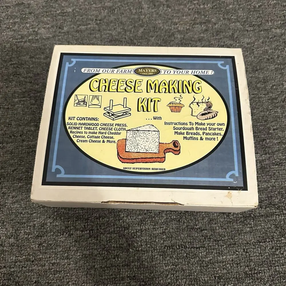 vintage Mayers Cheese Making Kit